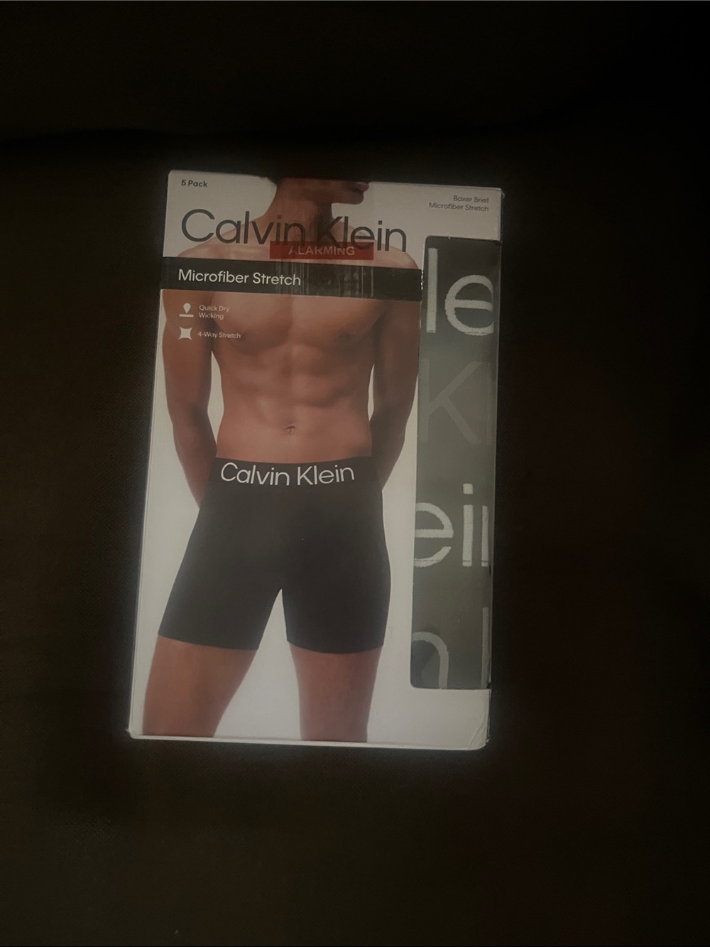 Calvin Klein Microfiber Stretch boxer Briefs 4 pack